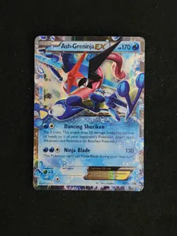 2016 Pokemon XY Promos Ash-Greninja EX #XY133 EX-NM - Image 1