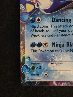 2016 Pokemon XY Promos Ash-Greninja EX #XY133 EX-NM - Image 5