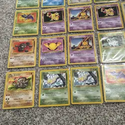 Italian Pokemon Bulk WOTZ (Base Set, Jungle, Fossil, And Team Rocket) - Image 2