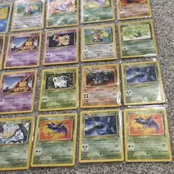 Italian Pokemon Bulk WOTZ (Base Set, Jungle, Fossil, And Team Rocket) - Image 5
