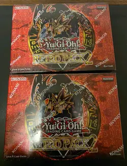 2x Yugioh RETRO PACK 2 Mini Booster Box FACTORY SEALED - English Edition - Image 1