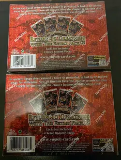 2x Yugioh RETRO PACK 2 Mini Booster Box FACTORY SEALED - English Edition - Image 2
