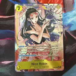One Piece Nico Robin Alt Art Heroines Edition EB03-055 SR English - Image 1