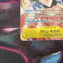 One Piece Nico Robin Alt Art Heroines Edition EB03-055 SR English - Image 5