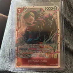 One Piece Roronoa Zoro EB04-007 SR ENGLISH OP15 - Image 1