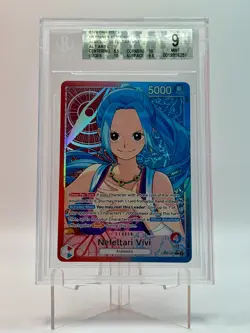 One Piece Heroines: Nefeltari Vivi EB03-001 L BGS PSA CGC - Image 2
