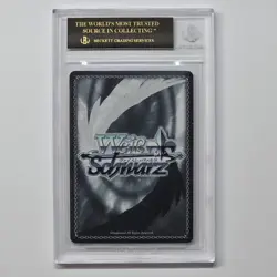 BGS 10 Black Label Weiss Schwarz Re:Zero Vol.3 Rem w/ Cat Ears RZ/S116-P07 PR - Image 3