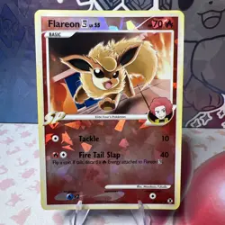 Flareon Cracked Ice #60/111 Pokemon Card TCG Promo Rising Rivals - Image 1