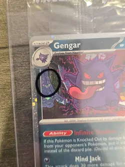 Gengar 050/088 EB Games Promo SEALED Pokemon TCG Card - Swirl - Image 3
