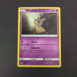 Pokemon Card TCG: Mimikyu SM29 - Black Star Promo - Image 1