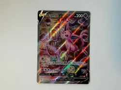 Espeon V 180/203 Evolving Skies Alt Art Ultra Rare Holo Pokemon Card - Image 1