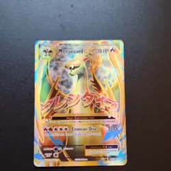 Pokemon M Charizard EX 101/108 Evolutions Ultra Rare Full Art Holo Mega Card - Image 1