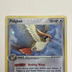 Pidgeot 2/17 Pop Series 2 Holo Rare 2005 Vintage Pokemon TCG Card NM *SWIRL* - Image 4