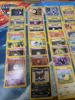 VINTAGE Pokemon NEO Destiny 53 Card C/UC/R Partial Set NO Duplicates 7 RARES - Image 3
