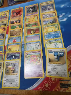 VINTAGE Pokemon NEO Destiny 53 Card C/UC/R Partial Set NO Duplicates 7 RARES - Image 5