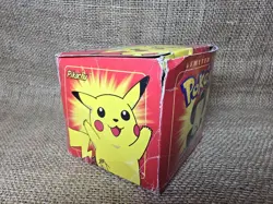 Pokemon PIKACHU 23k Gold Plated Trading Card Vintage 1999 Burger King Red Box - Image 3