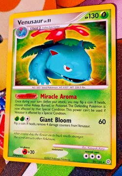 Pokemon Card - Venusaur Secret Wonders 20/132 Non-Holo Rare LP - Image 1