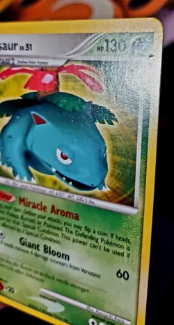 Pokemon Card - Venusaur Secret Wonders 20/132 Non-Holo Rare LP - Image 3
