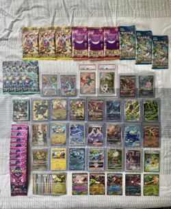Pokemon Card Collection Lot PSA Slabs + SIRs, Singles Promos & Packs High Value! - Image 1