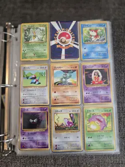 Vintage Pokemon Card Binder Rare Lot Wotc Base/ Mixed Holo+ Non Pokemon - Image 1