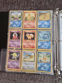 Vintage Pokemon Card Binder Rare Lot Wotc Base/ Mixed Holo+ Non Pokemon - Image 4