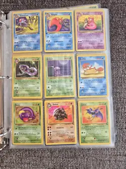 Vintage Pokemon Card Binder Rare Lot Wotc Base/ Mixed Holo+ Non Pokemon - Image 5