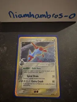 Pokemon Latias EX Delta Species Holo Rare Basic 70HP Dragon 8/113 Card - Image 1