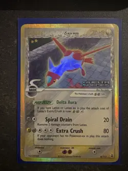 Pokemon Latias EX Delta Species Holo Rare Basic 70HP Dragon 8/113 Card - Image 2