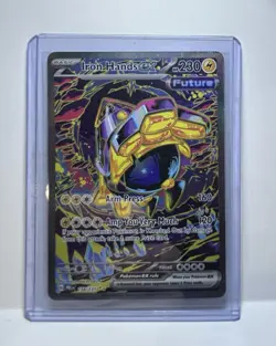 Pokemon Iron Hands EX 154/131 PRE Full Art Holo EX 230HP Lightning Card - Image 1