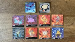Pokemon Action Flipz Lenticular Action Collectibles Binder And Lot of 10 Cards - Image 2