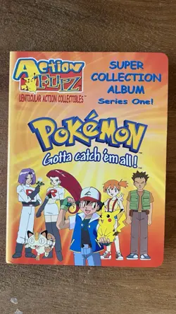 Pokemon Action Flipz Lenticular Action Collectibles Binder And Lot of 10 Cards - Image 4