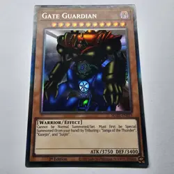 Yugioh Gate Guardian MAZE-EN035 Collector's Rare 1st Edition - Image 1