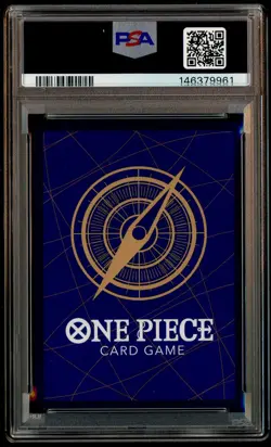 2025 One Piece OP13 Japanese #119 Portgas D. Ace Red Manga Alternate Art PSA 10 - Image 3