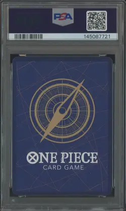 2025 ONE PIECE JPN PROMOS OFFICIAL EVENT TOP PRIZE #014 MONKEY D. LUFFY PSA 10 - Image 3
