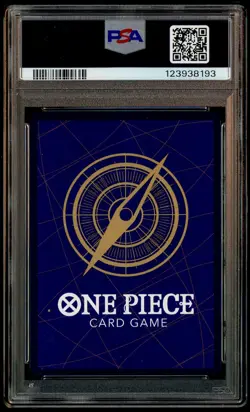 2025 ONE PIECE JPN PROMOS OFFICIAL EVENT TOP PRIZE #014 MONKEY D. LUFFY PSA 10 - Image 3