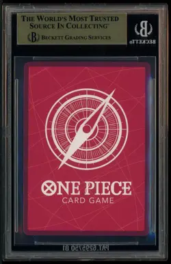 2025 ONE PIECE PROMOS BVB X ONE PIECE MATCH DAY 2025 #003 MONKEY D. LUFFY BGS 10 - Image 3