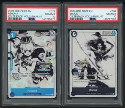 PSA 10 Sequential Set (6) Championship 2024 Finalist One Piece w/ Perona Sanji - Image 4