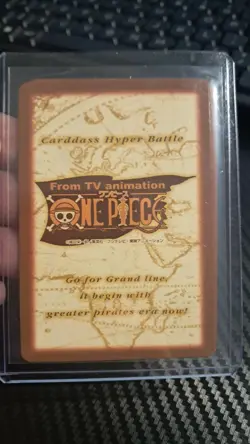 BANDAI One Piece Hyper Battle H19 ZORO CREW SCARCE EARLY CARD - Image 2