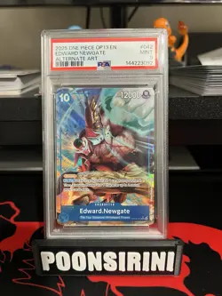 2025 One Piece OP 13 EN Edward Newgate AA PSA Mint 9 - Image 1