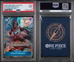 2025 One Piece OP 13 EN Edward Newgate AA PSA Mint 9 - Image 5
