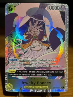 Jewelry Bonney OP13-108 SR Carrying on His Will - ONE PIECE ENGLISH - Image 1