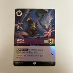 Disney Lorcana TCG: Kuzco - Wanted Llama (Epic) 209/204 Fabled Holo - NM - Image 1