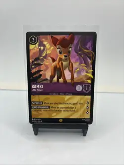 BAMBI - Little Prince Legendary #63/204 EN 8 Disney Lorcana REIGN JAFAR - Image 1