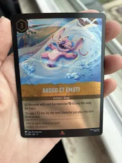 Akood Et Emuti - Disney Lorcana Winterspell - 29/204 Foil Rare From Lilo & Stich - Image 5
