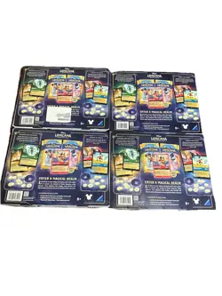 Lot x4 Disney Lorcana Costco Inklands Bundle Box Pirate Mickey Mouse Foil Promo - Image 2