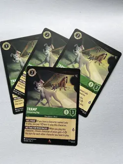 1x Tramp - Enterprising Dog - 110/204 - Archazia's Island Disney Lorcana - Image 1