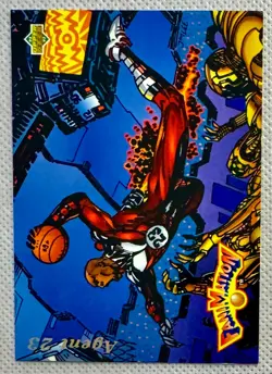 Michael Jordan 1992 Upper Deck #506 Fanimation - Agent 23 - Image 1