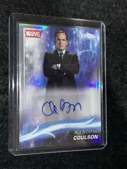 2025 Topps Chrome Marvel Studios Clark Gregg as Agent Phil Coulson Auto #AA-CG - Image 1