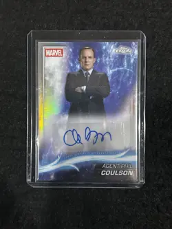 2025 Topps Chrome Marvel Studios Clark Gregg as Agent Phil Coulson Auto #AA-CG - Image 2