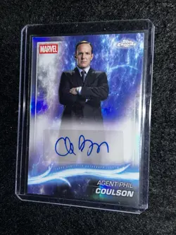 2025 Topps Chrome Marvel Studios Clark Gregg as Agent Phil Coulson Auto #AA-CG - Image 3